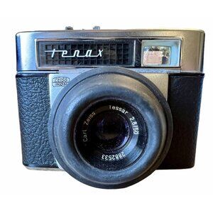 Zeiss Ikon Tenax‎ Automatic 35mm Tessar 50mm F2.8 /W SPECIAL HOOD&FIFLER Classic